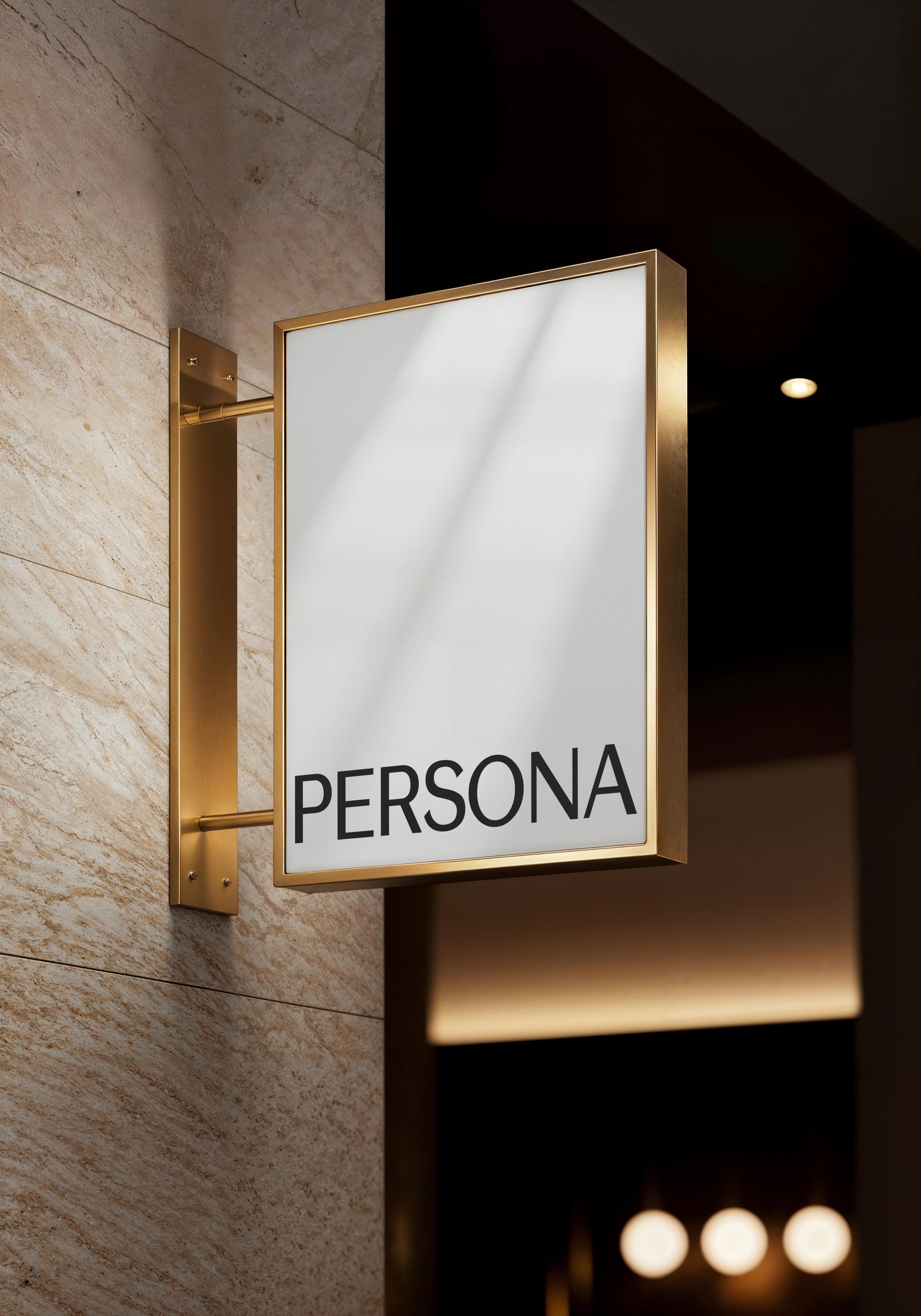 Persona Office sign